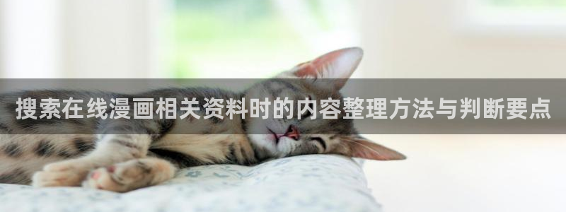 51漫画阅读:搜索在线漫画相关资料时的内容整理方法与判断要点